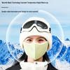 New Arrival: High-Value Women's Warm Face Mask for Autumn/Winter - Cold & Windproof for Cycling.