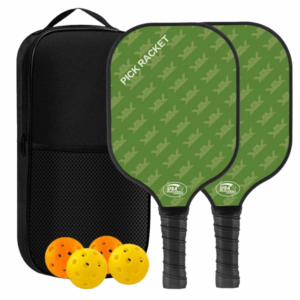 Durable Pickleball Paddles Set Lightweight Pickle Ball Rackets Pickleball Racquet  Sports Equipment