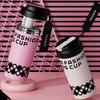 SUS316 Stainless Steel Straw Vacuum Cup 550ML Thermal Mug Durable Insulated Cup