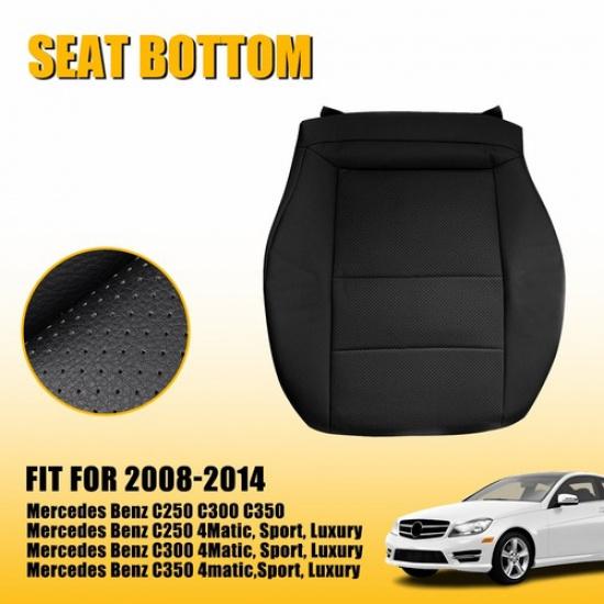 Front LH Bottom Seat Cover Black Tan Gray For Mercedes 08-14 Benz C250 C300 C350