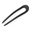JewelVOX U-Shaped Hairpin for Women - Elegant Black Hair Accessory for Updos, Stylish and Popular, Easy To Use for a Chic Hairstyle. Perfect for