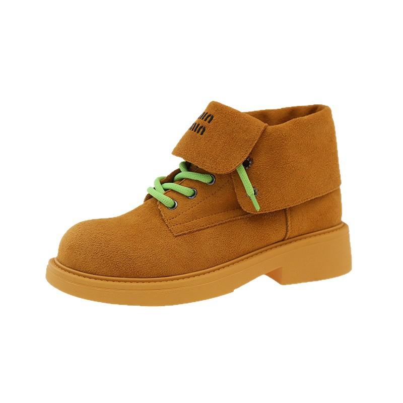 Popular Thick-soled Martin Boots Women's Summer Thin 2025 New British Style Tooling Boots Outdoor Mountaineering Locomotive Short Boots