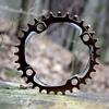Funn Solo Narrow Wide Chainring, 104mm BCD (34T, Orange)