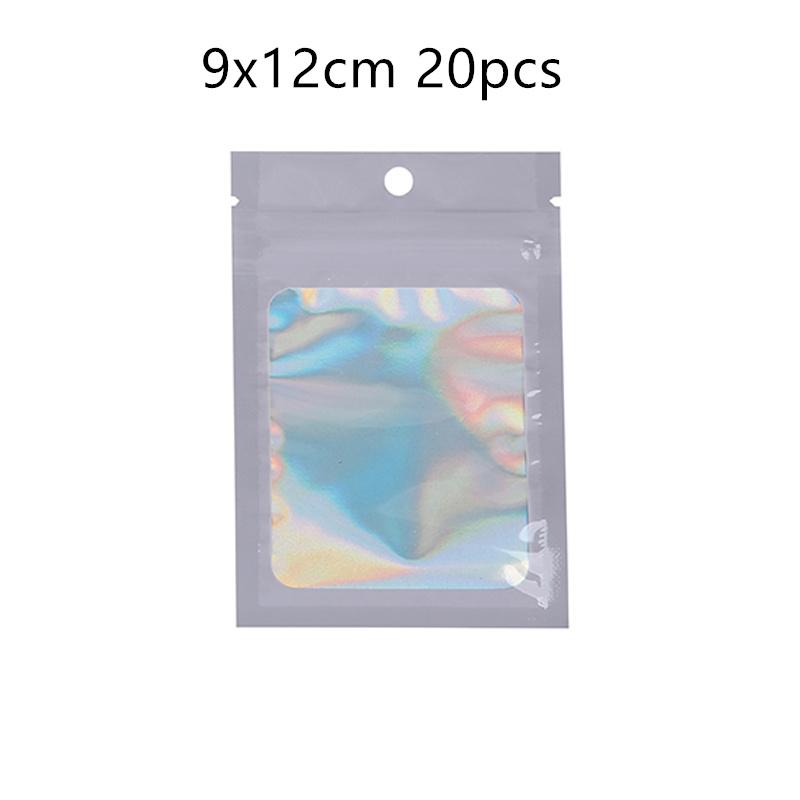 

50pcs Colorful Strong Ziplock Pouch Plastic Self Sealing Sachet Zip Zipper Lock Bags Bracelets Necklace Ring Jewelry Packaging