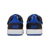 Nike Court Borough RECRAFT Slip Resistant Abrasion Resistant Low top Toddler Shoes Blue Black White Infant And Toddler HM6300-480