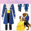 Costum Cosplay Adult Frumoasa și Bestia Prințul Adam Bărbați Petrecere Halloween Costum Măiestrie Exquisită