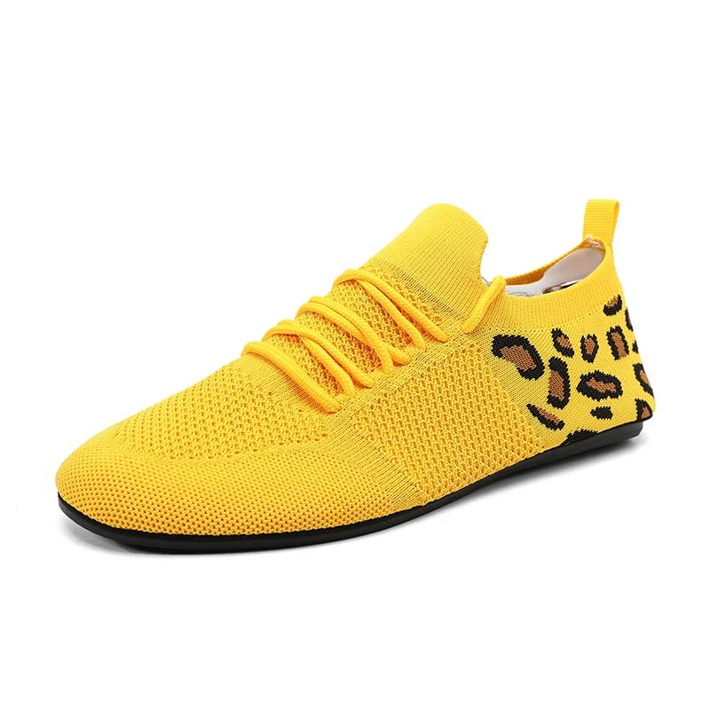 Mote Nye Loafers Herre Myke Kjøre-mokasiner Høy Kvalitet Flats Herre Gåsko Pustende Mesh Casual Loafers Sommer Herresko