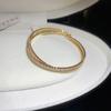 Zircon Bow Cuff Bracelet for Women Korea Luxury High-grade Charm Bracelet Fashion Personality Wedding Dainty Accessories