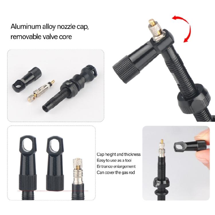 Durability Aluminum Valves Stem Reliability Aluminum Alloys Valves for Enhancing Cycling Experiences