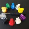 10Pcs Plastic Flush Head Guitar Knobs Guitar Amplifier Effect Pedal Knobs Replacement Pointers Control Knobs Guitar Part