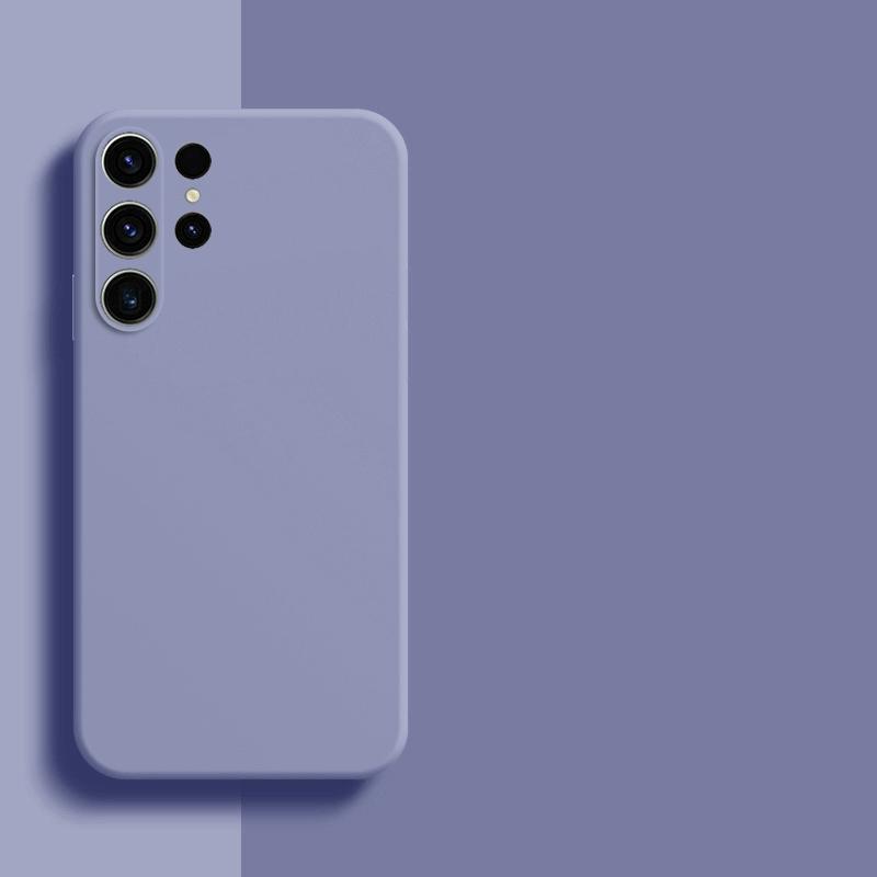 For Samsung Galaxy S25 Ultra Case Samsung S25 Ultra Cover Soft Liquid Silicone Bumper Phone Cases For Samsung S25 Plus Funda