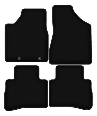 BASIC Black Velour Floor Mats For: Nissan Murano Z50 SUV (2003-2008)