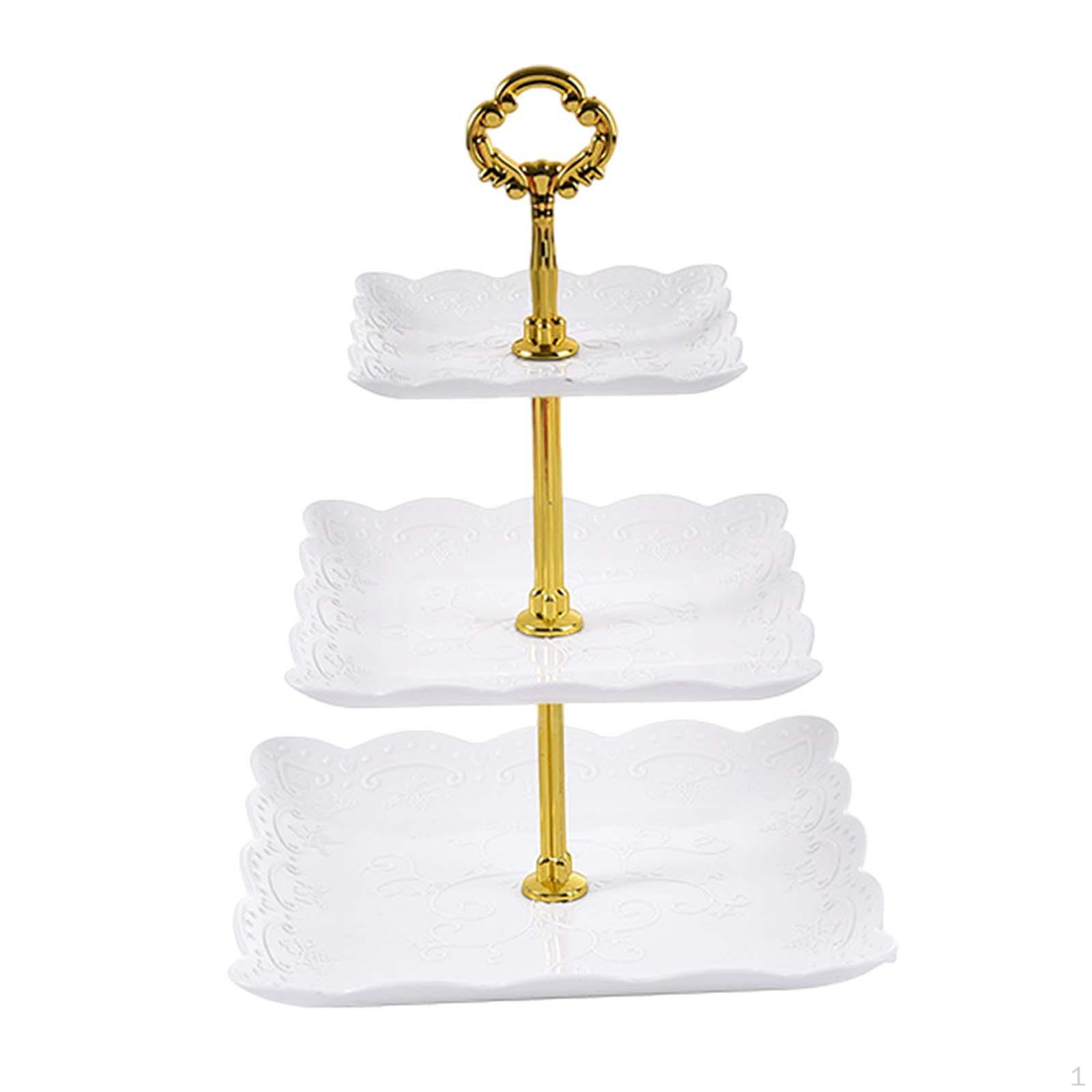 

Подставка для кексов, 3-х уровневый поднос, многоцелевая витрина для десертов и тортов на Хэллоуин