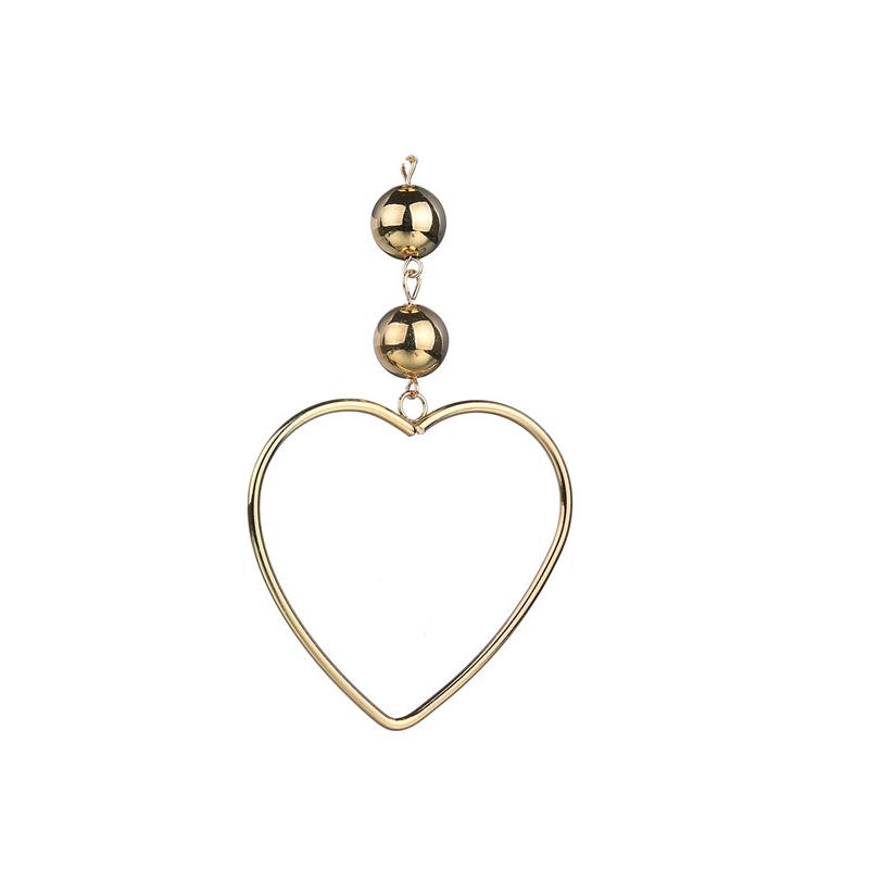 2020New 60Pcs Pearl alloy big Love Heart Charm Button for DIY Earrings Pendants or Jewerly necklace accessoriess BY75-BY76