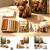 Beginner Patchwork Project Set with Animal Pattern, Pre-Cut Felt Fabric and Guided Instructions for DIY Sewing Craft