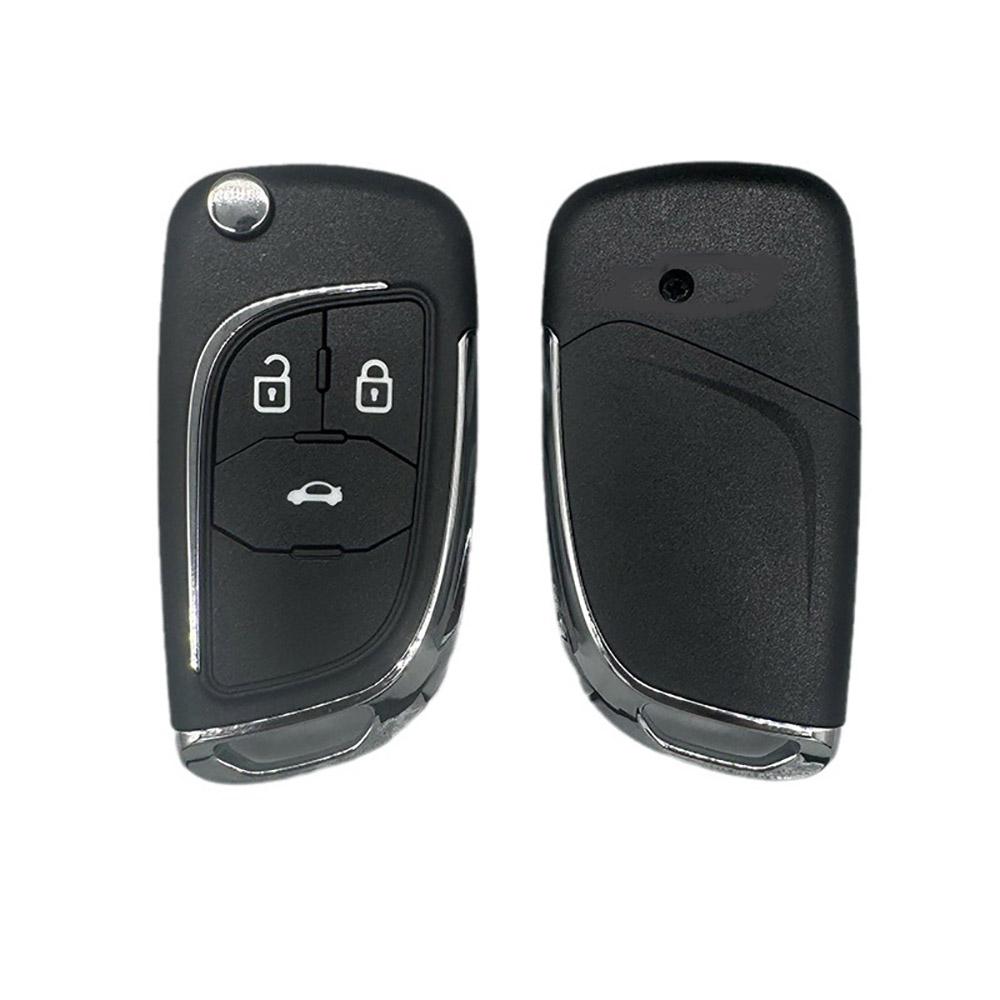 3 Button Remote Key Shell For Chevrolet Cruze, Captiva Cobalt, Camaro, Malibu