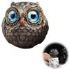 Charm Resin Owl Decoration With Fine Detail Owl Sculpture For Bedroom, Office, Or Living Area for Stylish Home