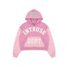 2026 College Style American Retro Letter Print Hoodie Y2K Streetwear Top