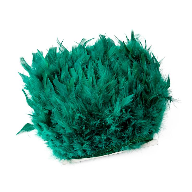 1Yards Dyed Turkey Feathers Trim Crafts Ribbon 10-15Cm White Feather Fringe For Wedding Dress Decor Sewing Accessories Plumas