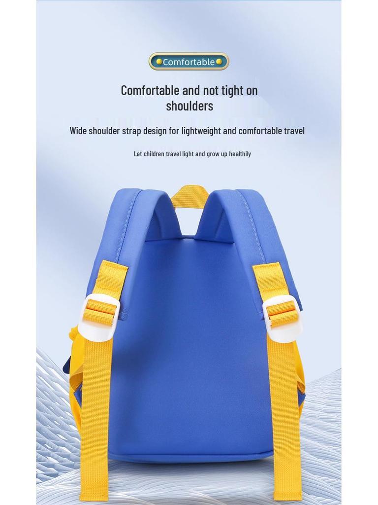 New Kids' Cartoon Car Backpack: Lightweight, Outdoor School Bag for Boys & Girls