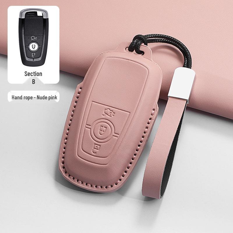 Black Key Cover for Ford: Mondeo, Edge, Explorer, Focus, Escort, Fiesta