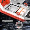 Remote Control Boat, 2.4GHz Rescue Ship with Brushless Motor Low Battery Alarm for Pools and Lakes, Mini Electric Toy
