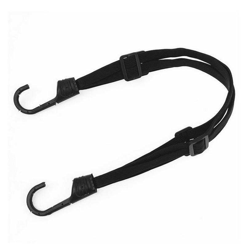 60cm Motorcycle Luggage Belt Helmet Gear Fix Elastic Buckle Rope High Strength Retractable Protection
