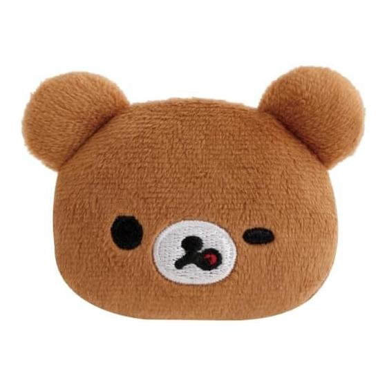 AB38608 Rilakkuma Emojis Plush Toy Stuffed Badge Chiiroikoguma