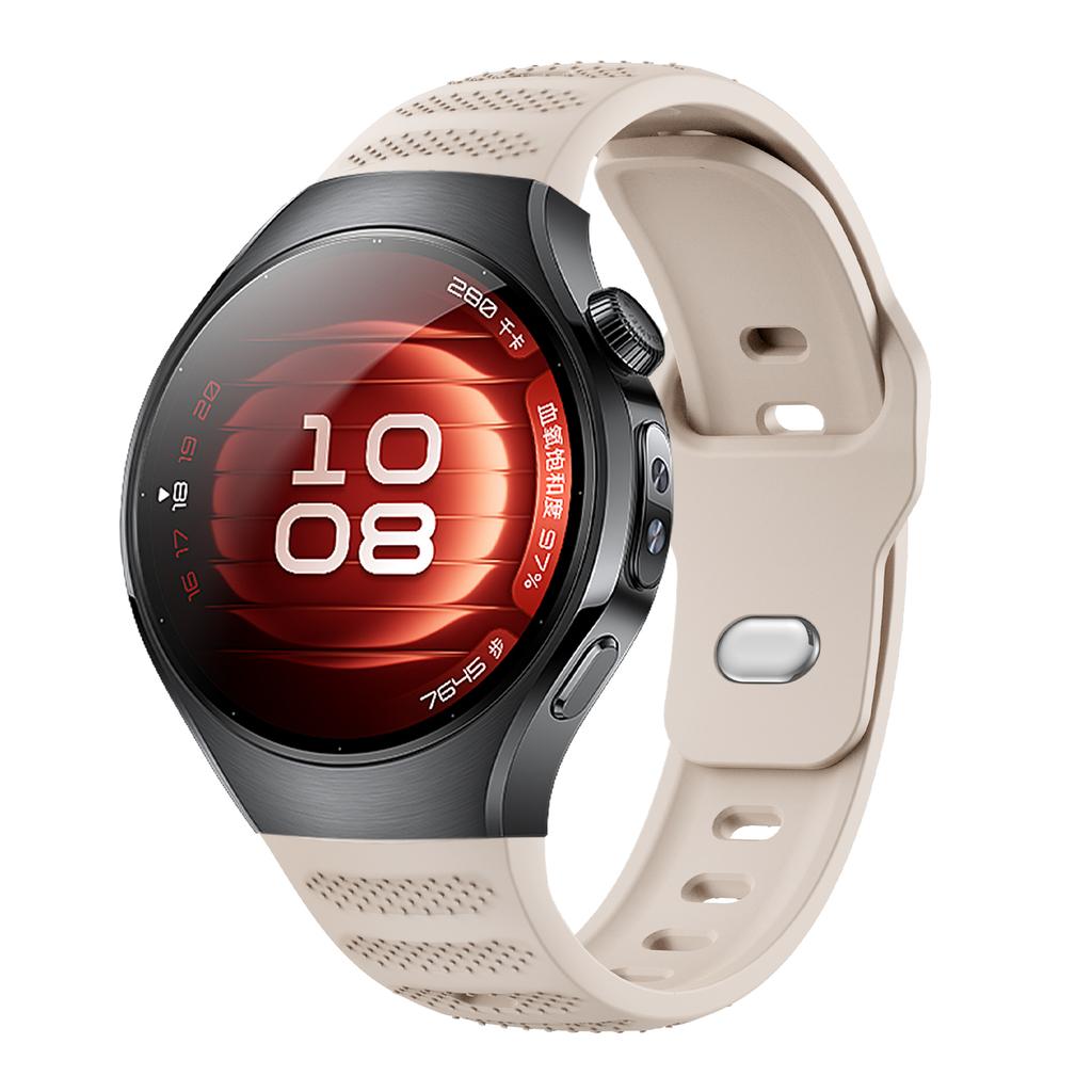 No Gaps Soft Silicone Watch Strap For Huawei Watch 5 42MM 46MM Sport Bnad Bracelet For Huawei Watch 5 Wrist Band Watchbands