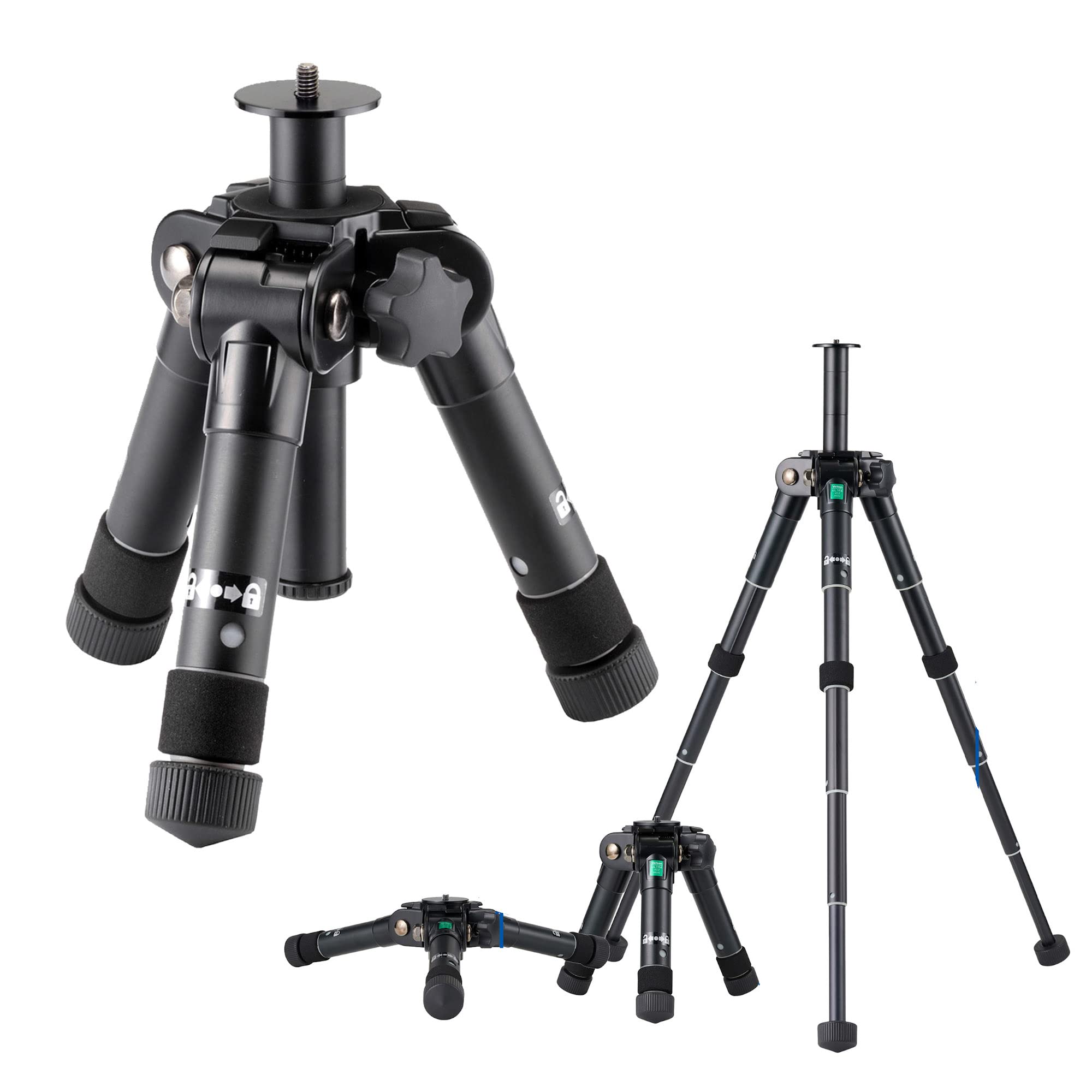 

Velbon Table Mini Tripod Ultra 453 Mini AZ total height Ultra leg diameter ball aluminum tabletop table 0017915502123 [Legs only] 5-section, approx.