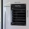 2mm Magnetic Acrylic Dry-Erase Board: Weekly Planner & Daily Calendar Refrigerator Magnet