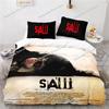 Horror Movie Saw 3D Bedding Set Print Duvet Cover Sets with Pillowcases Home Textile Twin Full Queen King Size for Bedroom Decor