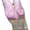 Ultra-Thin Black Anti-Snag Stockings with T-Crotch, High Transparency, Flesh-Toned Women's Pantyhose