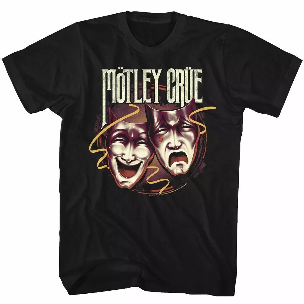 

Черная футболка Motley Crue Drama Masks XL