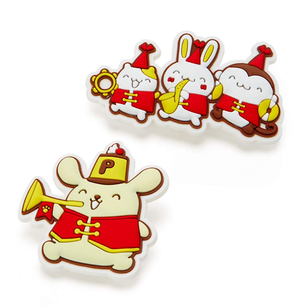 Sanrio Pompompurin 25th Rubber Clip Nico 564711 (Nico March)