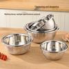 32CM Thickened Stainless Steel Basin & Colander Set