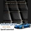 The Trunk Cargo Leather Liner Car Boot Liner Cargo Compartment Floor Carpet Mud Kick For Infiniti QX30 2017-2018
