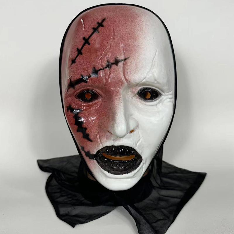Maska Strašidelná jeptiška Kostým Syntetický latex Streetový styl Hororový doplněk Realistické detaily Halloweenské Hororové téma Události