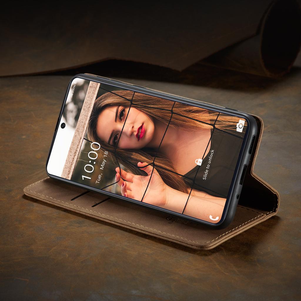 Suitable for Samsung A52 phone case, A12 anti-drop phone leather case, A32 retro flip cover with card slot protective case