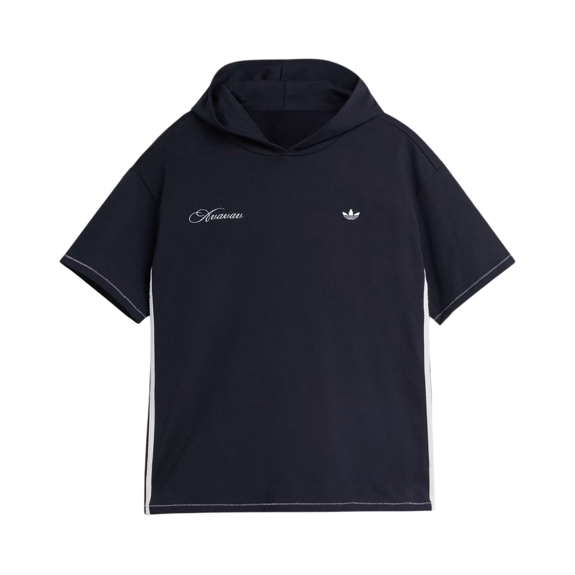 Женская футболка с капюшоном Adidas Originals X Avavav свободного кроя с короткими рукавами KG9025 XS