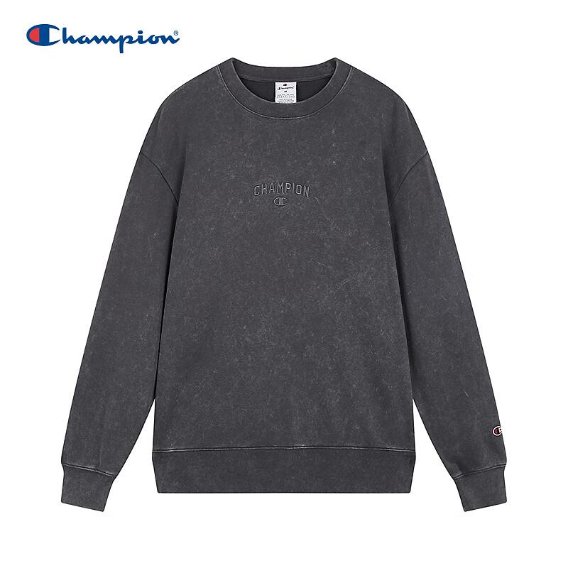 Champion Men s 2025 Spring Retro Distressed Crewneck Sweatshirt M