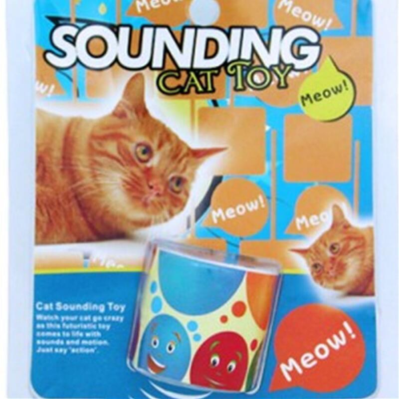 1 Pet Cat Tower Sound Toy (random color)