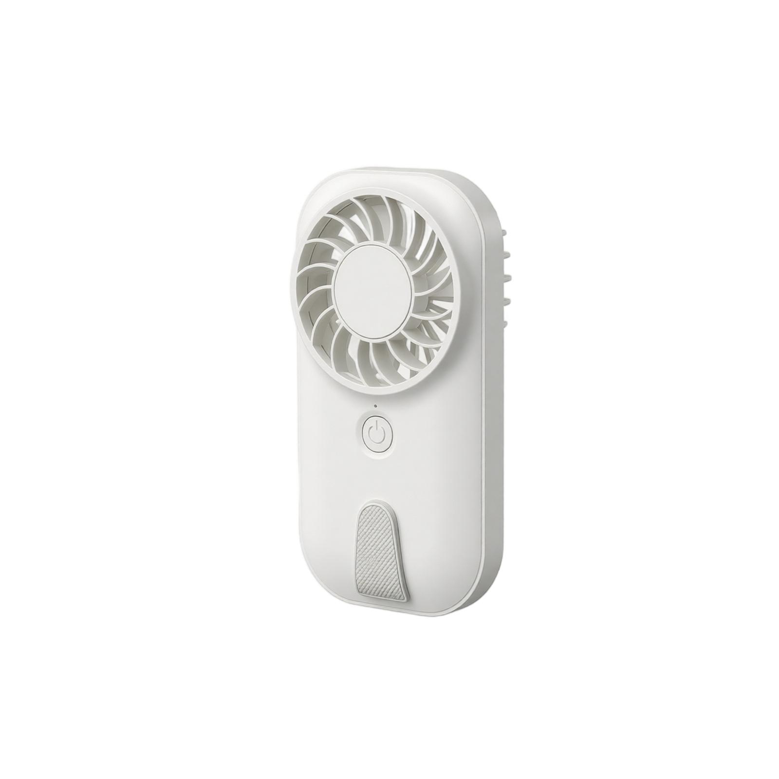 

Portable Mini Handheld Fan Ultra Thin High Speed Small Personal Cooling Fan USB Rechargeable with Adjustable Airflow for Indoor Outdoor Use ONE SIZE білий