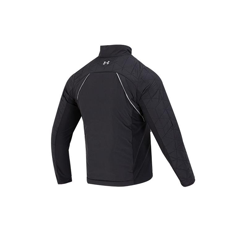 Under Armour Puffer Jackets Men's Black Stand Collar Moderate Other 1364642-002