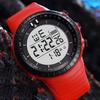 Men's Electronic Watch Multifunction Outdoor Sports Watch Rotating Dial Alarm Clock LED Digital Wristwatch for Man Student Kids