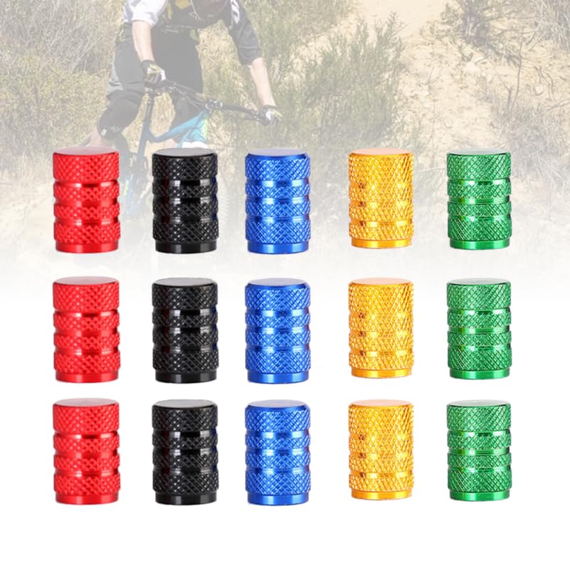 VICASKY 40pcs Tire Wheel Rim Cover Valve Cap Wheel Rim Stem Cover Valve Stem