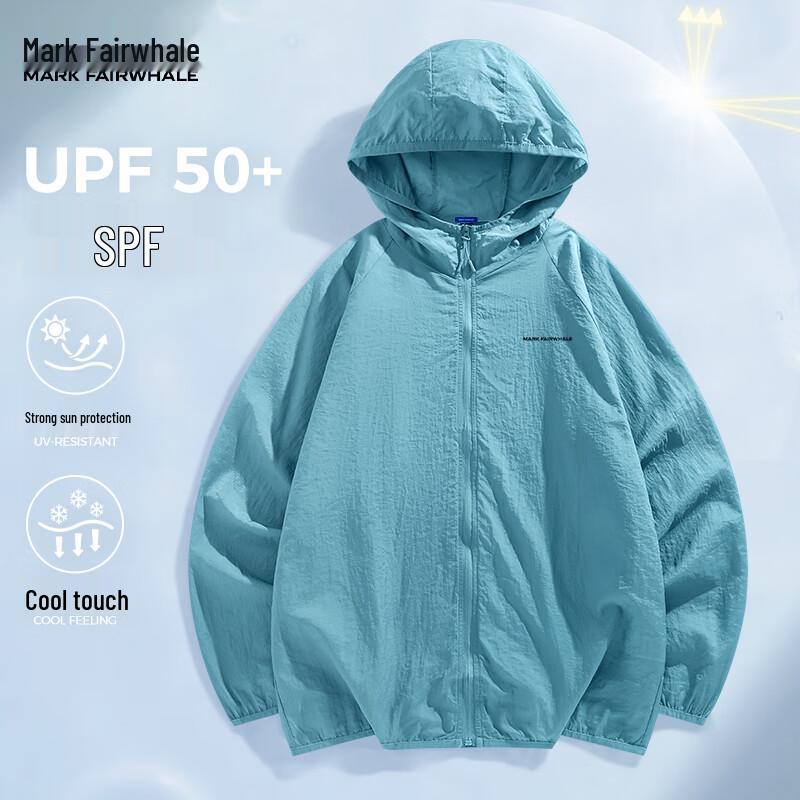 Мужская охлаждающая солнцезащитная куртка с капюшоном Mark Hua Fei UPF50+ L