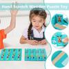Giochi di Solitario in Legno, Domino, Gioco Puzzle per Bambini, Giochi da Tavolo, Scacchi