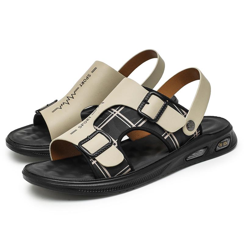 Fashion Summer Men's Sandals Comfortable Flat Bottomed Classic Style Outdoor Beach Walking Street Breathable Men's Shoes Hot Fashion