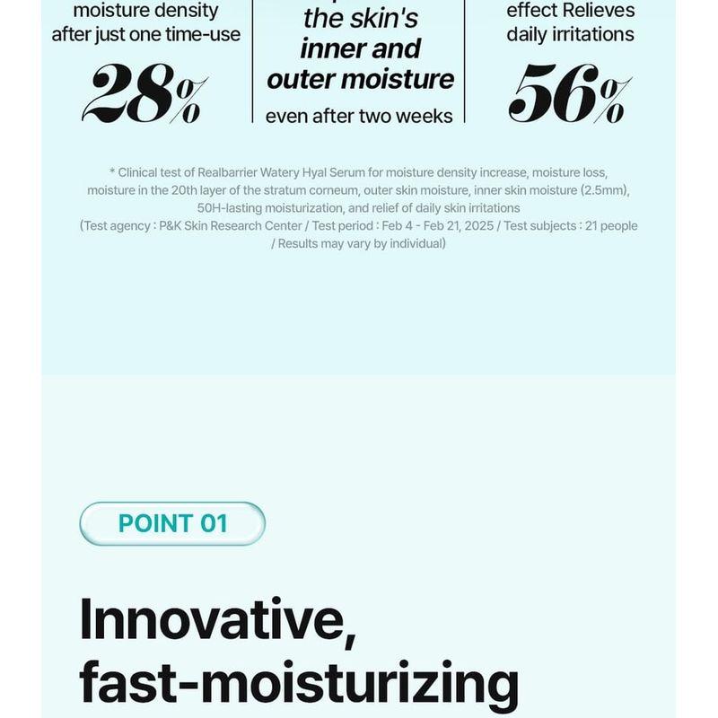Realbarrier - Watery Hyal Serum